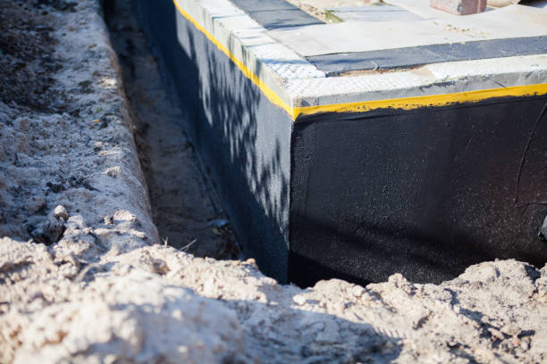 Residential Waterproofing installation at a Prairie Creek, IN home by SJ Waterproofing Pros